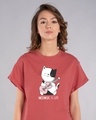Shop Meowsic Boyfriend T-Shirt-Front