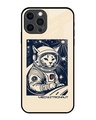 Shop Meowstronaut Premium Glass Cover for Apple iPhone 12 Pro-Front