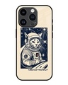 Shop Meowstronaut Premium Glass Cover for Apple iPhone 14 Pro-Front