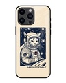 Shop Meowstronaut Premium Glass Cover for Apple iPhone 14 Pro Max-Front