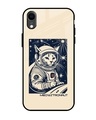 Shop Meowstronaut Premium Glass Cover for Apple iPhone XR-Front