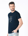 Shop Mera Aadhar Linked Hai Half Sleeve T-Shirt-Design