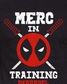 Shop Merc In Training Official Marvel Cotton Half Sleeves T-Shirt-Full