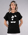 Shop Merged Mickey Glow In Dark Boyfriend T-Shirt (DL) -Front