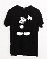 Shop Merged Mickey Glow In Dark Half Sleeve T-Shirt (DL) -Front