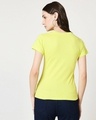 Shop Meri Marzi Half Sleeve Printed T-Shirt Neo Mint-Design