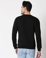 Shop Meri Pahunch Fleece Sweatshirt Black