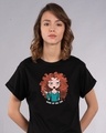 Shop Merida Woke Up Like This Boyfriend T-Shirt (DL)-Front