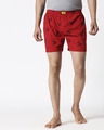 Shop Metal Gear Red Boxers-Front