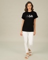 Shop Metallic Batman Glow In Dark Boyfriend T-Shirt (BML) -Design
