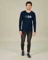 Shop Metallic Batman Glow In Dark Full Sleeve T-Shirt (BML) -Design