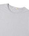 Shop Meteor Grey Apple Cut Half Sleeve T-Shirt