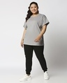 Shop Women's Meteor Grey Plus Size Boyfriend T-shirt