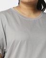 Shop Women's Meteor Grey Plus Size Boyfriend T-shirt