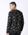 Shop Meteor Grey Camouflage Full Sleeve T-Shirt-Design