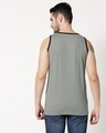 Shop Meteor Grey Contrast Binding Round Neck Vest-Full