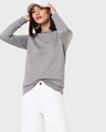 Shop Women's Meteor Grey Sweater-Front