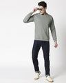 Shop Meteor Grey Fleece Sweatshirt-Full
