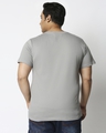 Shop Men's Meteor Grey Plus Size T-shirt-Design