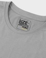 Shop Men's Meteor Grey Plus Size T-shirt