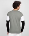 Shop Meteor Grey White & Black 90's Vibe Panel T-Shirt-Design