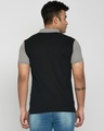 Shop Meteor Grey-White-Black Triple Block Polo T-Shirt-Design