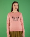 Shop Mew Mew-cat Fleece Light Sweatshirt-Front