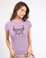 Shop Mew Mew-cat Half Sleeve T-Shirt-Front