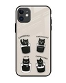 Shop Mews & Brews Premium Glass Cover for Apple iPhone 11-Front