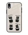 Shop Mews & Brews Premium Glass Cover for Apple iPhone XR-Front