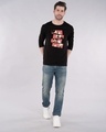 Shop Mickey And Donald Stripe Full Sleeve T-Shirt (DL)-Design