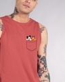 Shop Mickey And Pluto Vest (DL)-Front