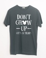 Shop Mickey Don't Grow Up Half Sleeve T-Shirt (DL)-Front