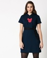 Shop Mickey Doodle 2.0 Hoodie Dress  (DL)-Front