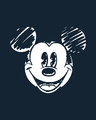 Shop Mickey Doodle Half Sleeve T-Shirt (DL)