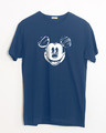 Shop Mickey Doodle Half Sleeve T-Shirt (DL)-Front