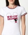 Shop Mickey Dreaming T-Shirt (DL)-Front