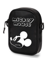 Shop Unisex Black Mickey Face Mini Printed Sling Bag-Design