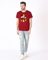 Shop Mickey Frames Half Sleeve T-Shirt (DL)-Full