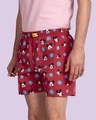 Shop Mickey Heads All Over Printed Boxer (DL)-Front