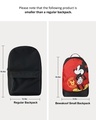 Shop Unisex Black & Red Mickey Make It Happen Small Backpack