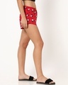 Shop Women's Red Mickey Moods All Over Printed Boxer Shorts-Design