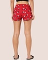 Shop Women's Red Mickey Moods All Over Printed Boxer Shorts-Full