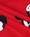 Shop Women's Red Mickey Moods All Over Printed Boxer Shorts