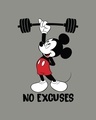 Shop Mickey No Excuses Boyfriend T-Shirt (DL)-Full