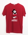 Shop Mickey Original Half Sleeve T-Shirt (DL)-Front