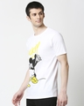 Shop Mickey Paint Half Sleeves T-Shirt (DL)-Design