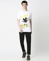 Shop Mickey Paint Half Sleeves T-Shirt (DL)