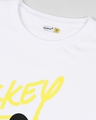 Shop Mickey Paint Half Sleeves T-Shirt (DL)