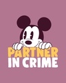 Shop Mickey Partner In Crime Half Sleeve T-Shirt (DL)-Full
